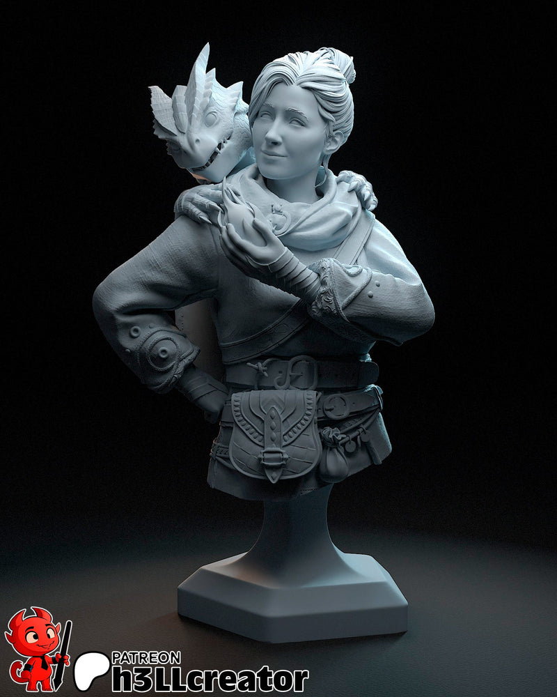 Zoe - Split Fiction - 1:8 Scale, Bust
