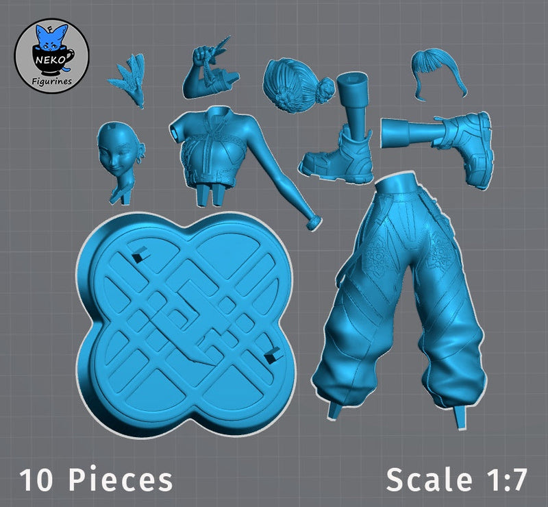 Zoey - K-Pop Demon Hunters - 1:7 Scale