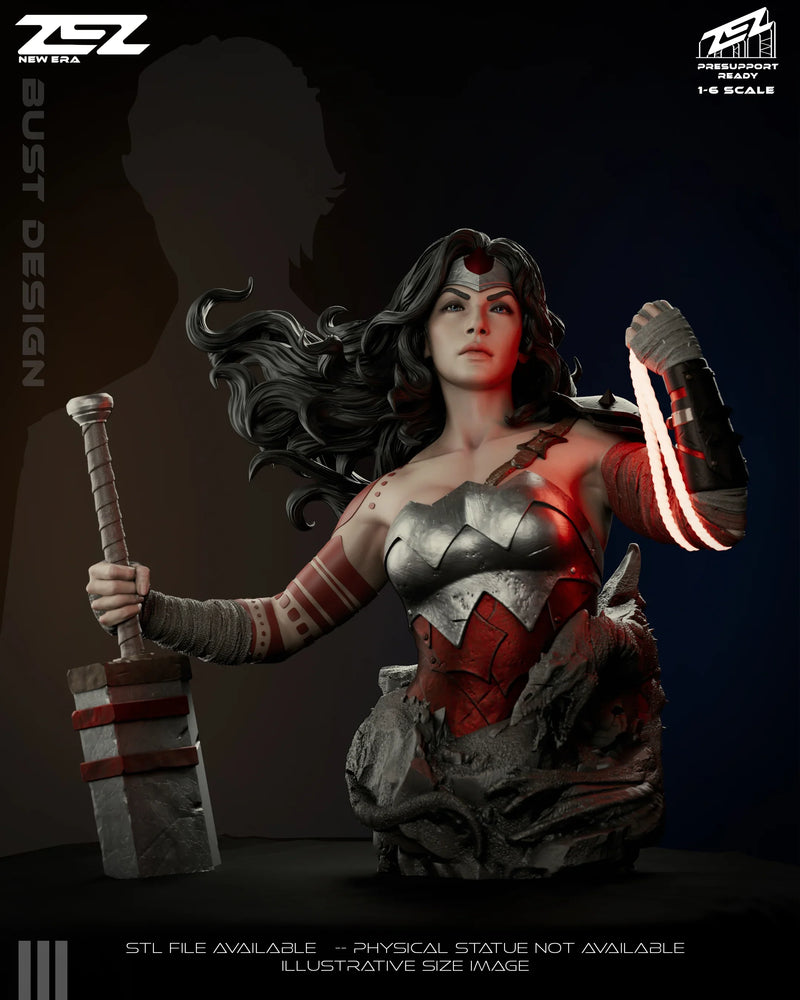 Absolute Wonder Woman - DC Comics - 1:6 Scale, Bust
