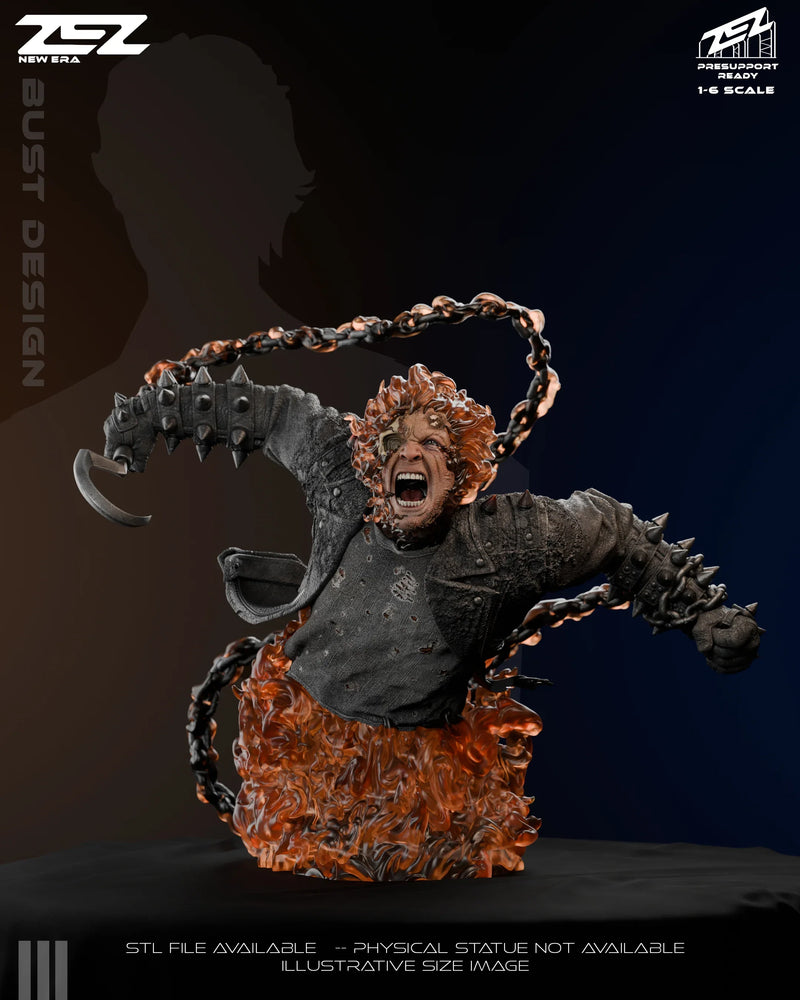 Ghost Rider - Marvel Comics  - 1:6 Scale, Bust