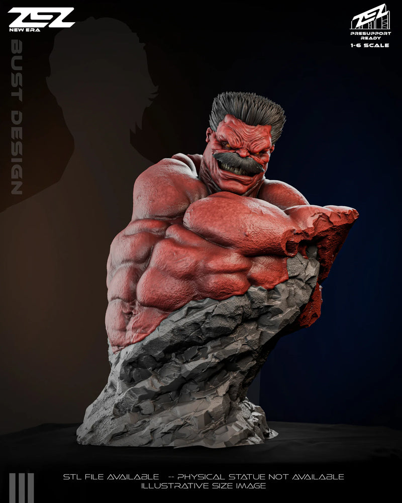 The Hulk - Marvel Comics - 1:6 Scale Figure & Bust