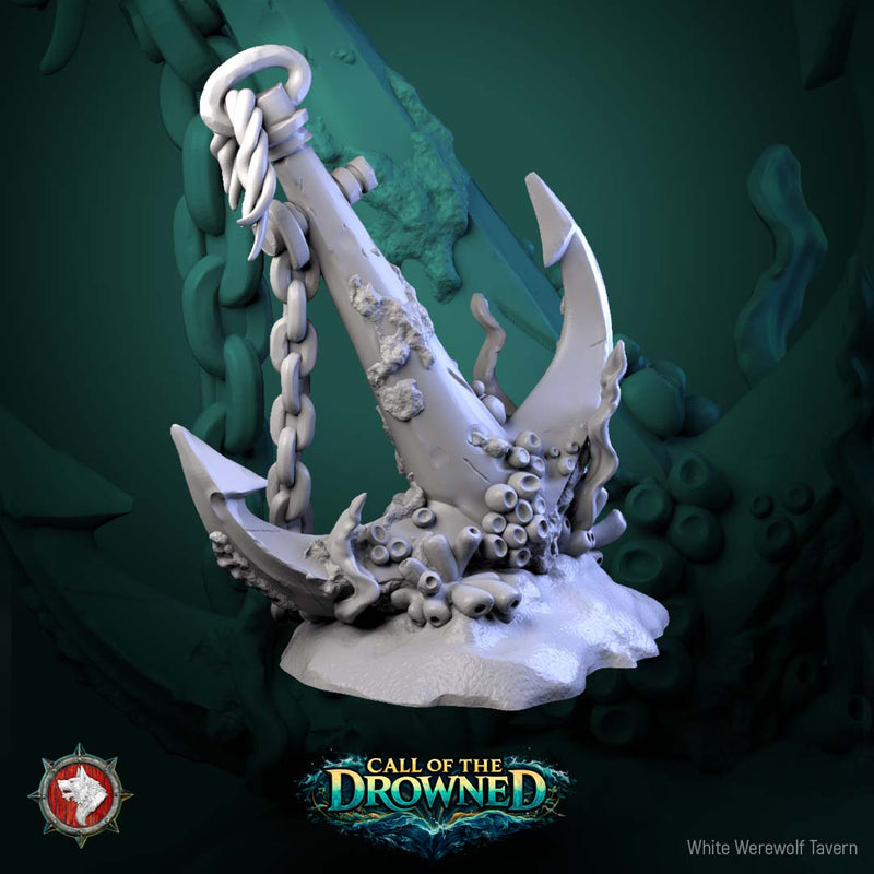 Call of the Drowned – Underwater Terrain Set – Resin Tabletop Scenery