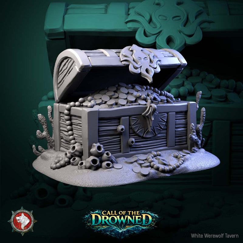 Call of the Drowned – Underwater Terrain Set – Resin Tabletop Scenery