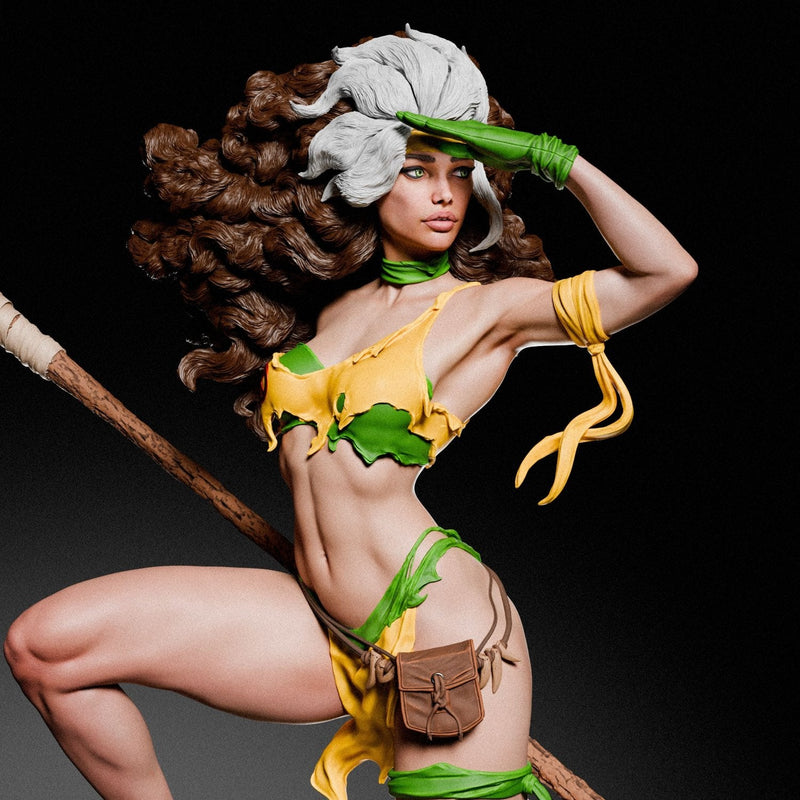 Rogue Savage - Marvel Comics / X-Men (SFW/NSFW 18+ Only) - 1:6, 1:9 Scale Figures & Bust