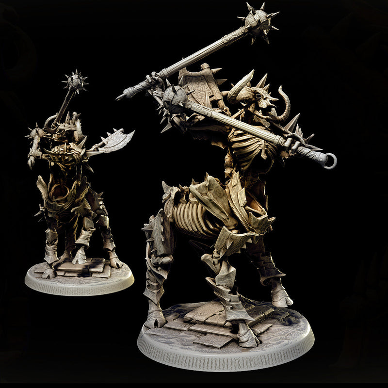 Skeletal Centaurs Set – Undead Cavalry Miniatures