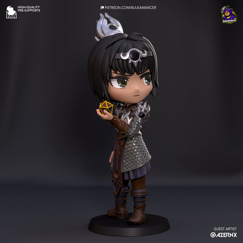 Chibi Shadowheart - Baldur's Gate Figure