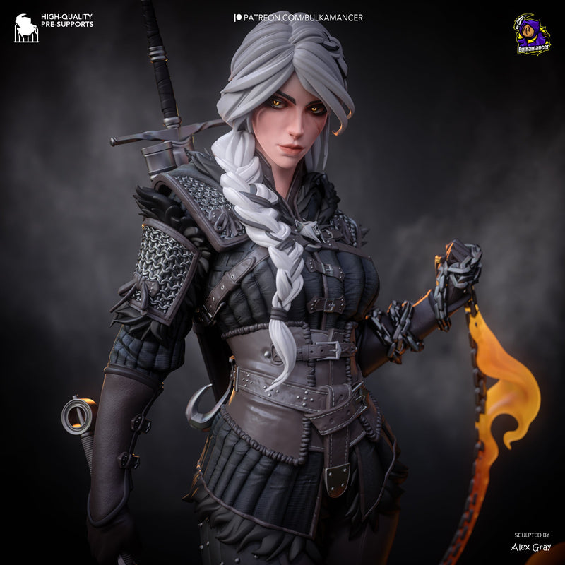 Stylized Ciri - The Witcher - 1:8 Scale Figure