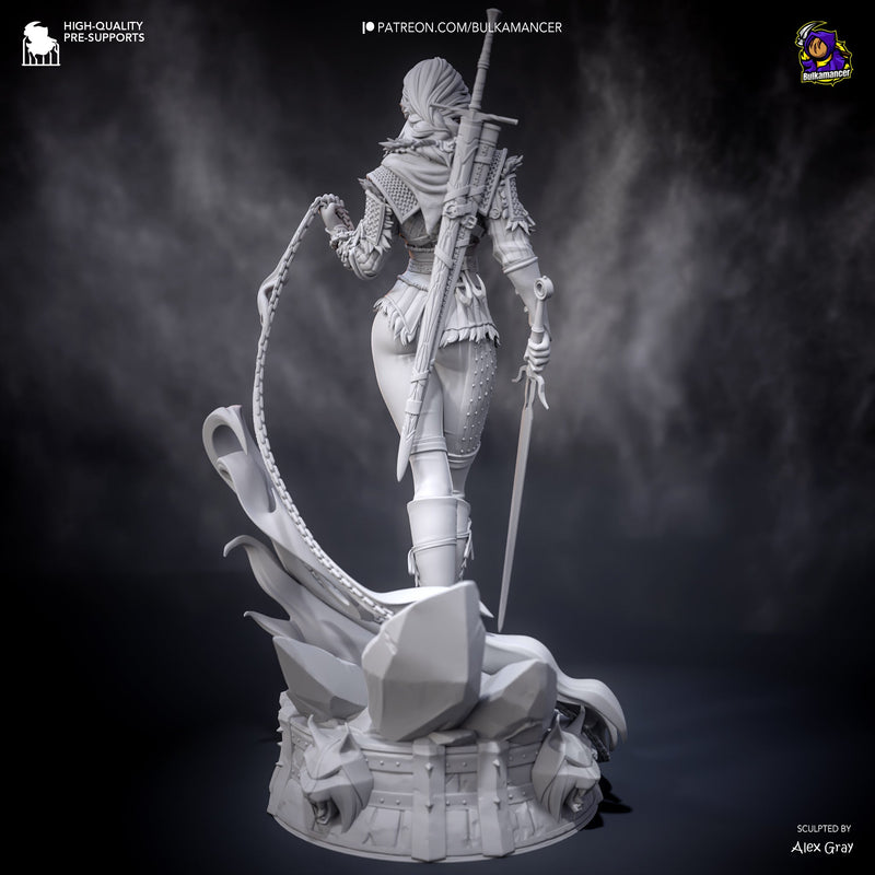 Stylized Ciri - The Witcher - 1:8 Scale Figure