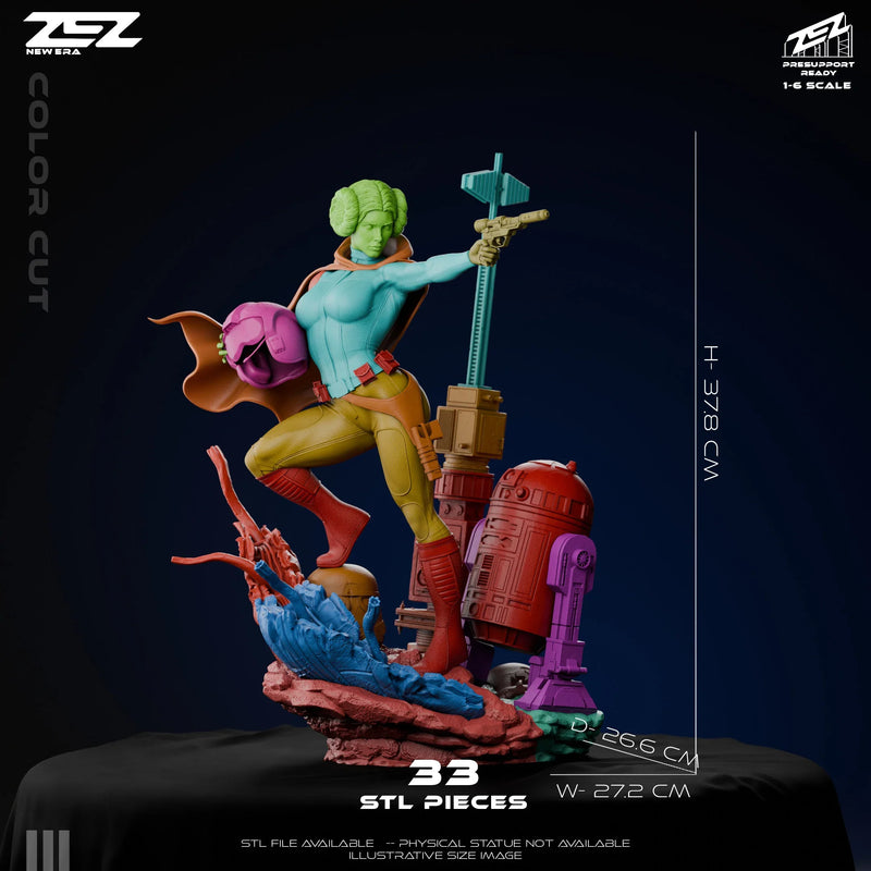 Princess Leia - SW - 1:6 Scale & Bust