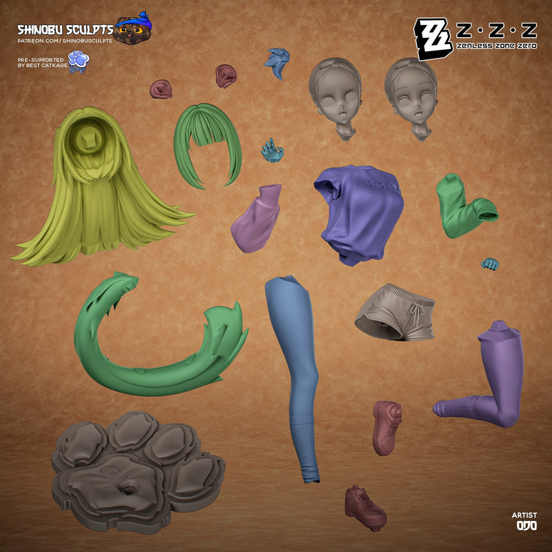 Ju Fufu - Zenless Zone Zero - 1:8 Scale