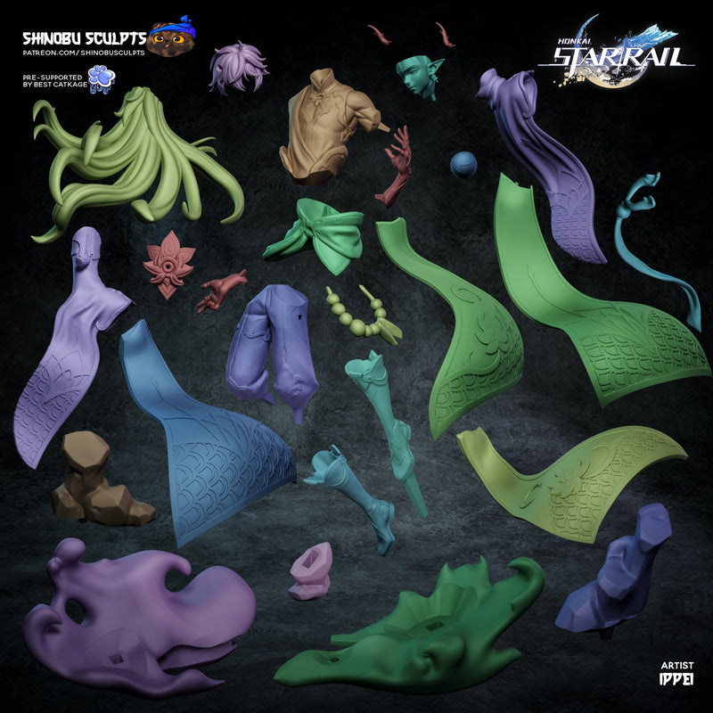 Dang Heng Imbibitor Lunae - Honkai: Star Rail - 1:8 Scale