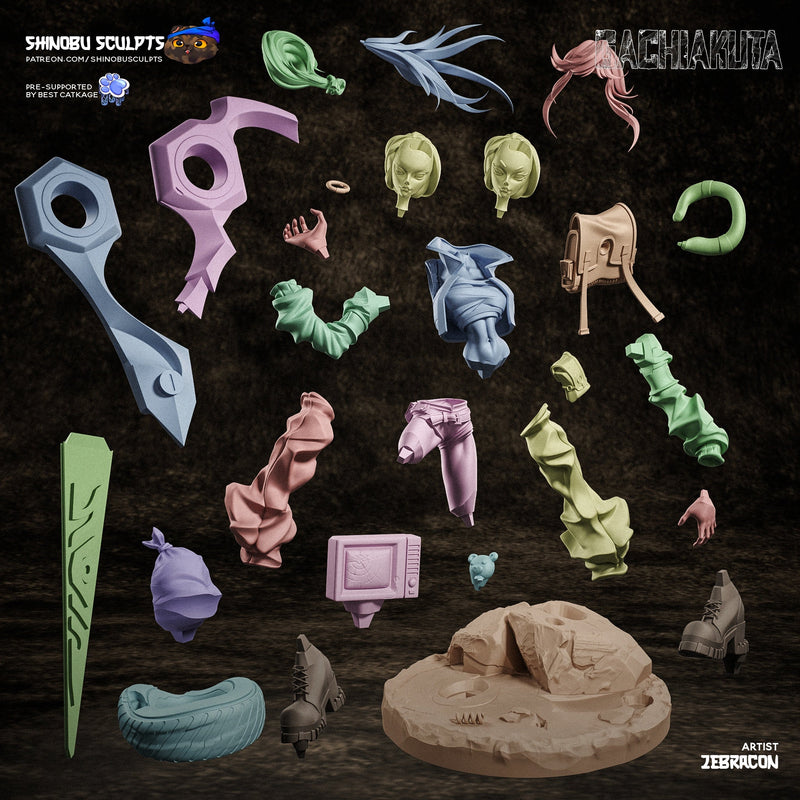 Riyo Reaper -  Gachiakuta - 1:8 Scale