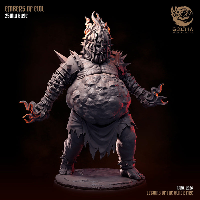 Embers of Evil – Abyssal Horror Resin Tabletop Miniatures