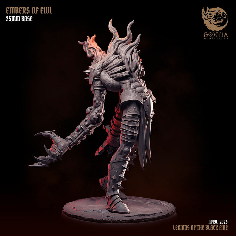 Embers of Evil – Abyssal Horror Resin Tabletop Miniatures