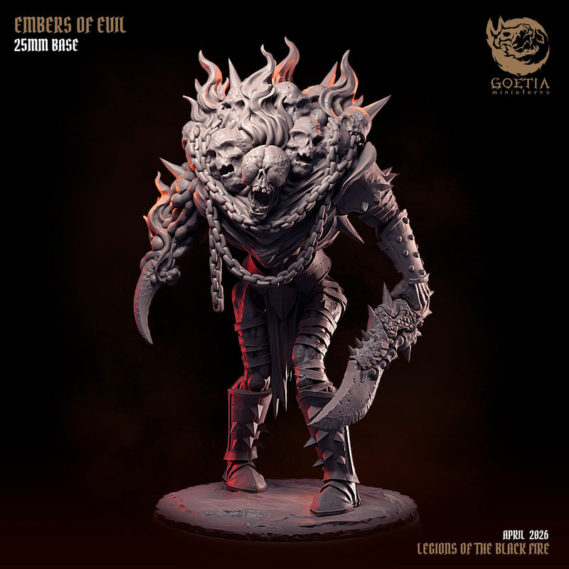 Embers of Evil – Abyssal Horror Resin Tabletop Miniatures