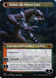 Arlinn, the Pack's Hope (Borderless) (Back)