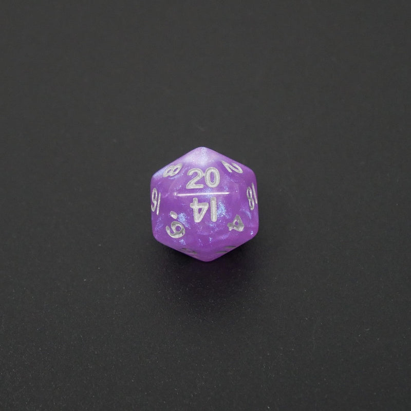 Fairy Spirit - 7 Piece DnD Dice Set | Mini Acrylic RPG Gaming Dice