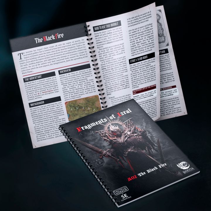 Fragments of Izral A02 – The Black Fire – Grimdark Fantasy Adventure PDF