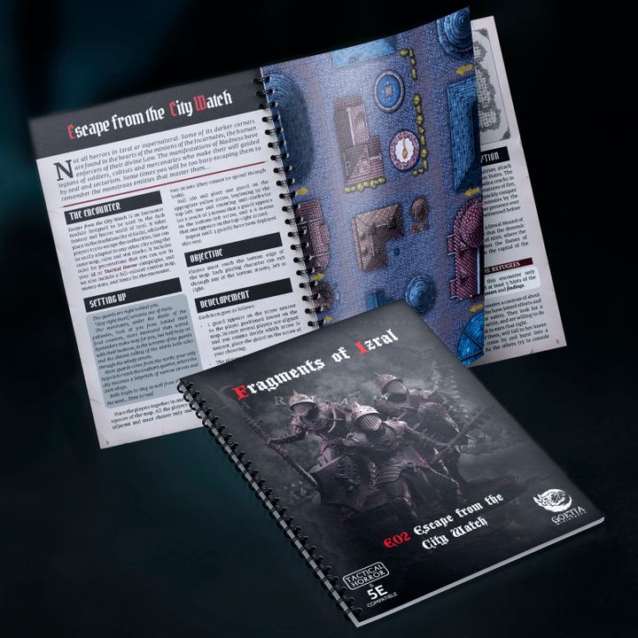 Fragments of Izral E02 – Escape from the City Watch – Grimdark Fantasy Encounter PDF