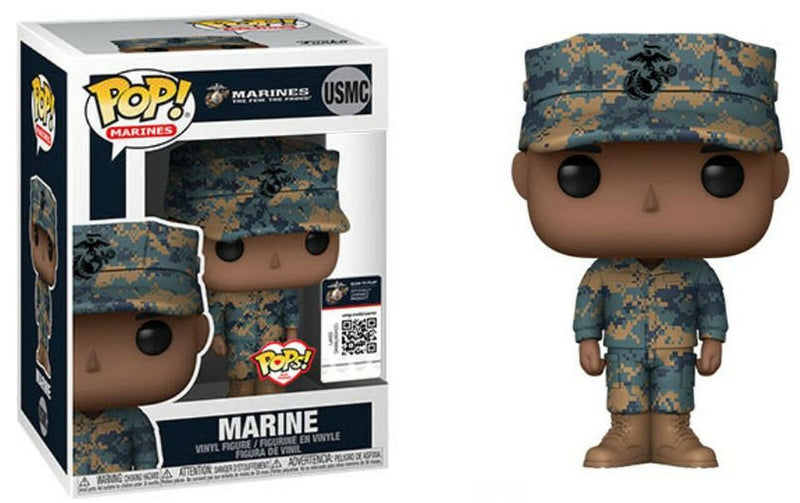 Funko POP Pops with Purpose: Military Marine - Male, Multicolor, Standard, (46745)