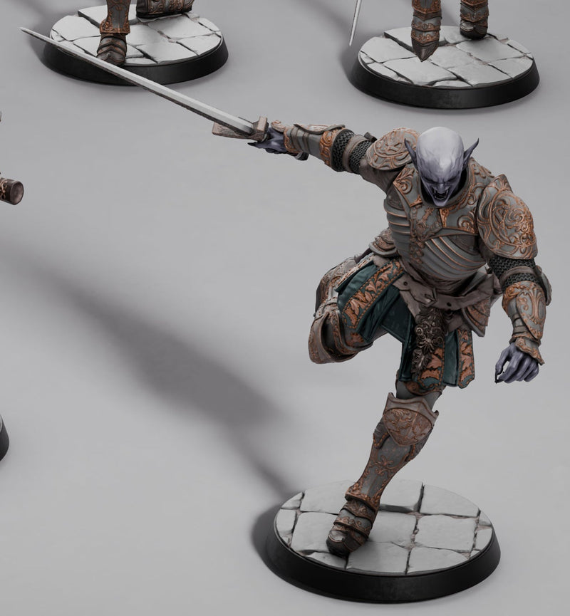 Graveward Legion Soldier – Undead Elite Knight – Miniature