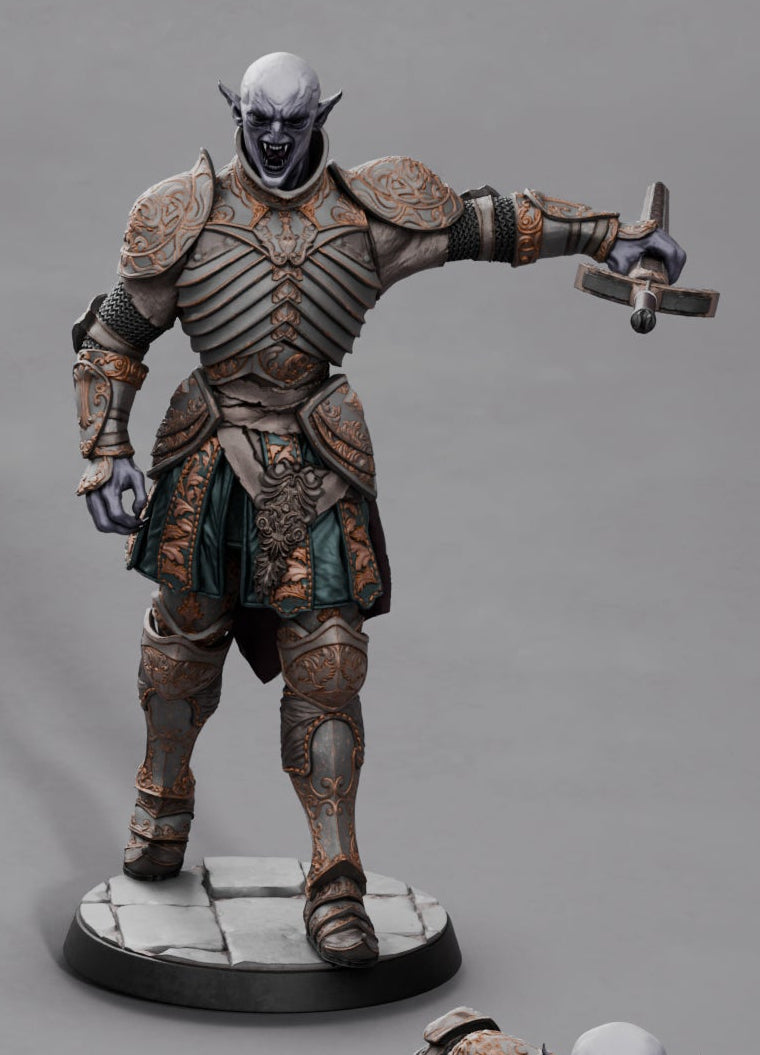 Graveward Legion Soldier – Undead Elite Knight – Miniature