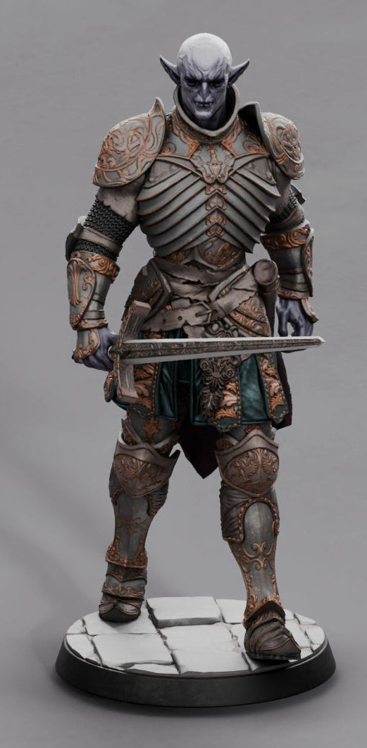 Graveward Legion Soldier – Undead Elite Knight – Miniature