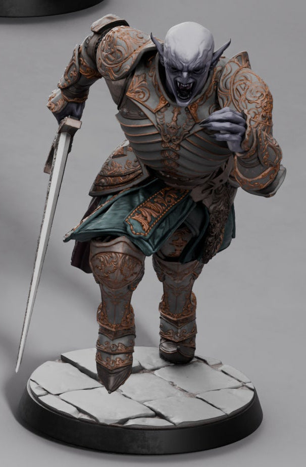 Graveward Legion Soldier – Undead Elite Knight – Miniature