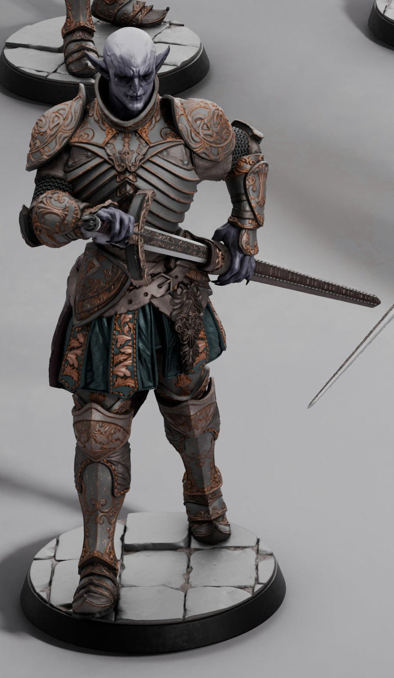 Graveward Legion Soldier – Undead Elite Knight – Miniature