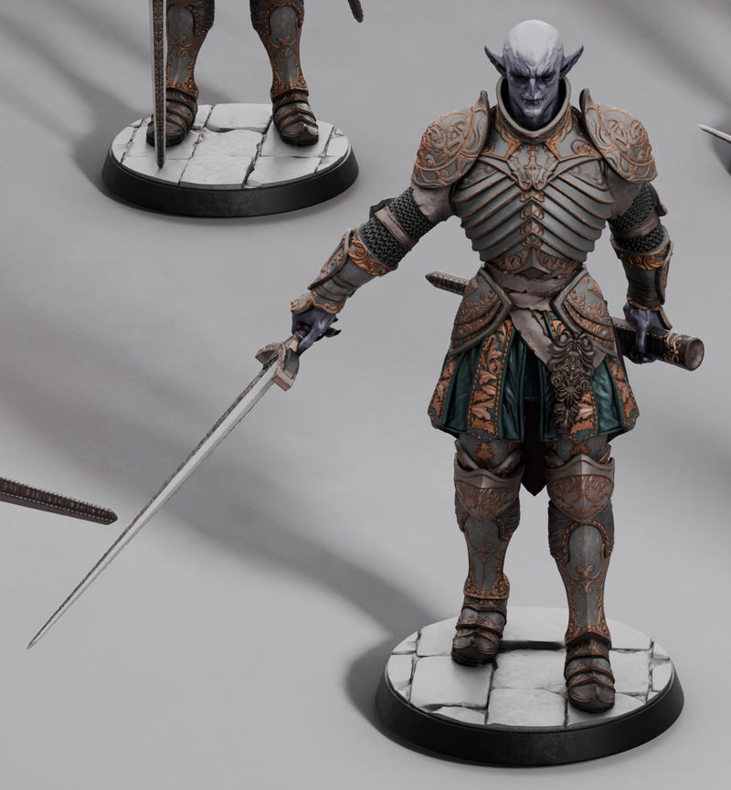 Graveward Legion Soldier – Undead Elite Knight – Miniature