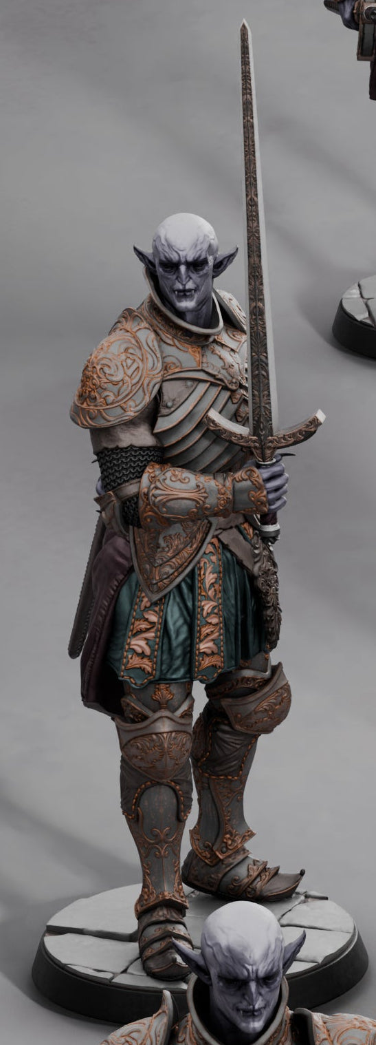 Graveward Legion Soldier – Undead Elite Knight – Miniature