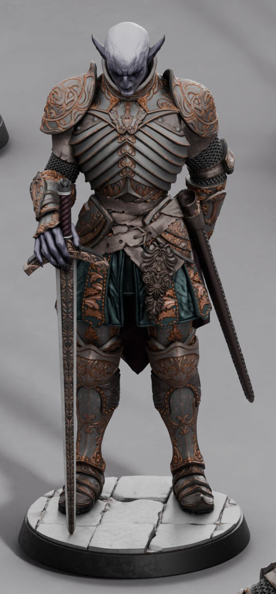 Graveward Legion Soldier – Undead Elite Knight – Miniature