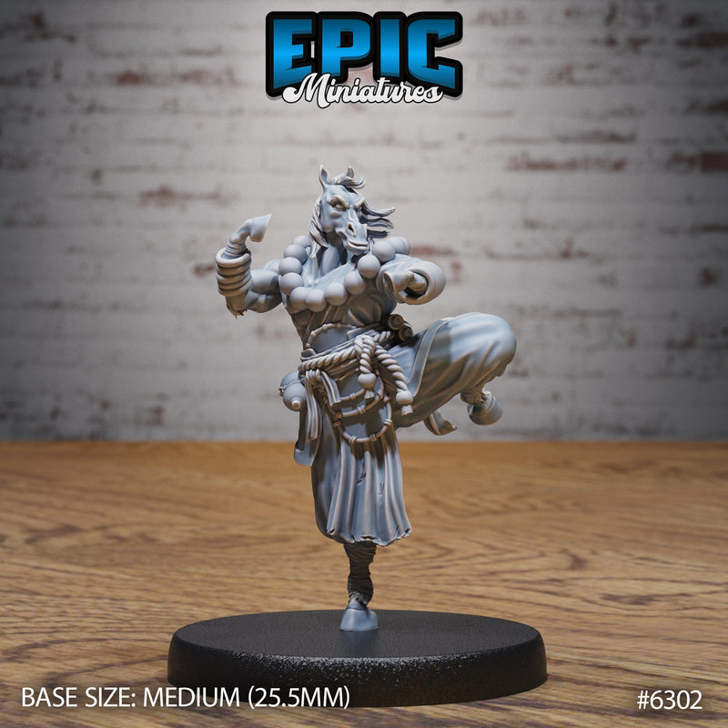 Horsefolk Monk – Resin Tabletop Miniature