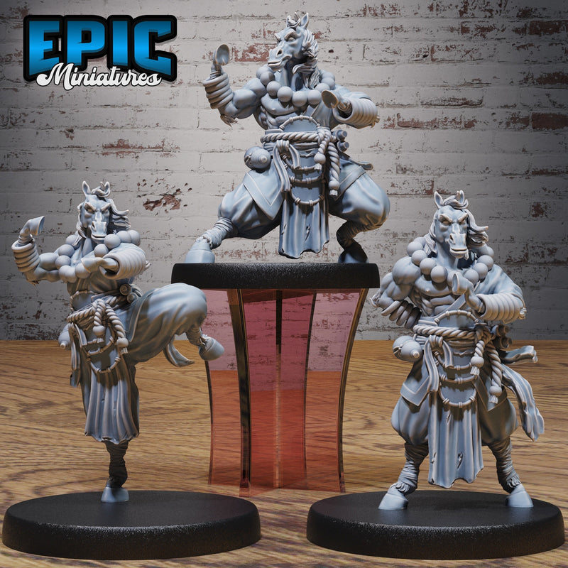 Horsefolk Monk – Resin Tabletop Miniature