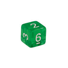 1 - D6 Polyhedral Die