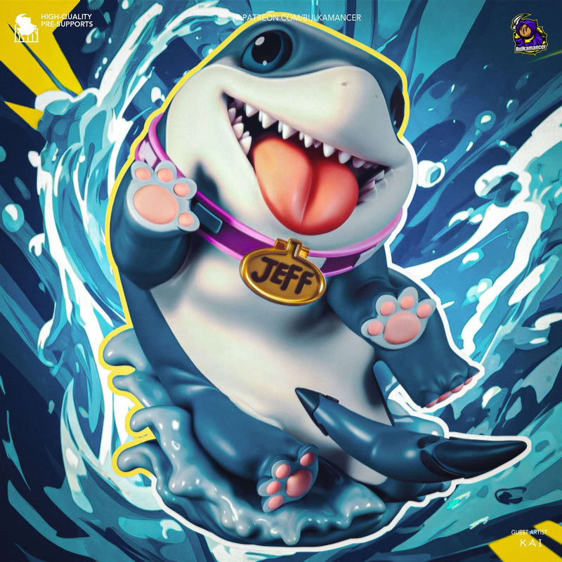 Chibi Jeff the Shark - Marvel Rivals Figure