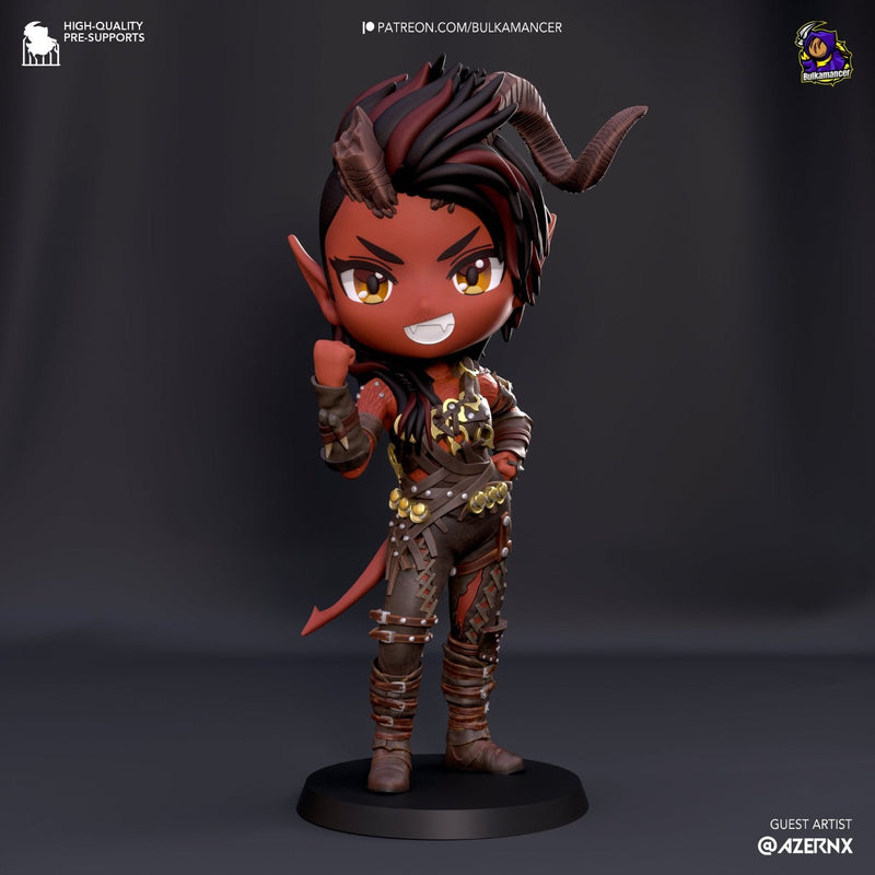 Chibi Karlach - Baldur's Gate 3 Figure