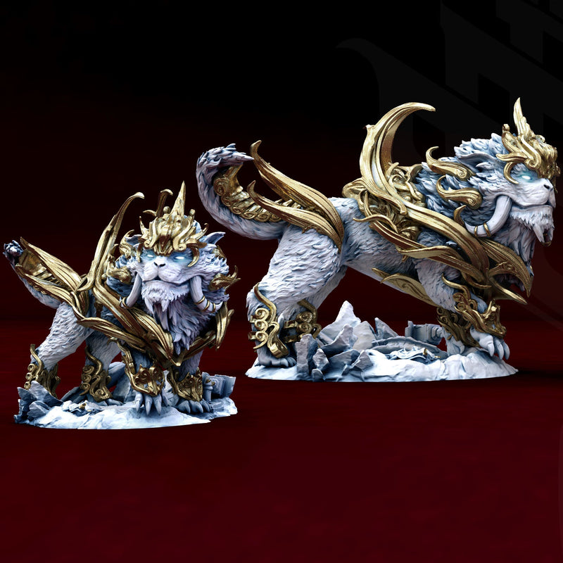 Komainu – Foo Lion Guardian Beast – Miniature