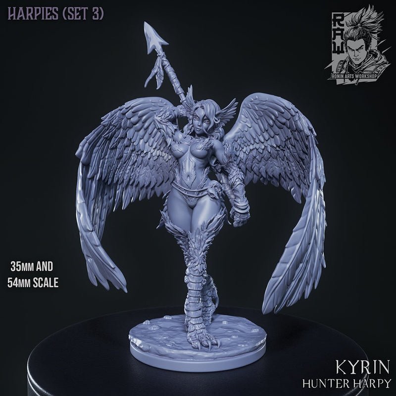 Kyrin – Hunter Harpy – Winged Predator – Miniature