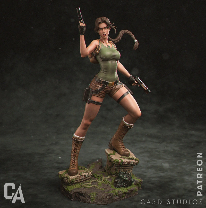 Lara Croft - Tomb Raider - (SFW/NSFW 18+ Only) - 1:6, 1:9 Scale Figures & Bust