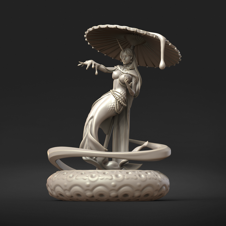 Naia – Naiad Water Spirit – Resin Tabletop Miniature