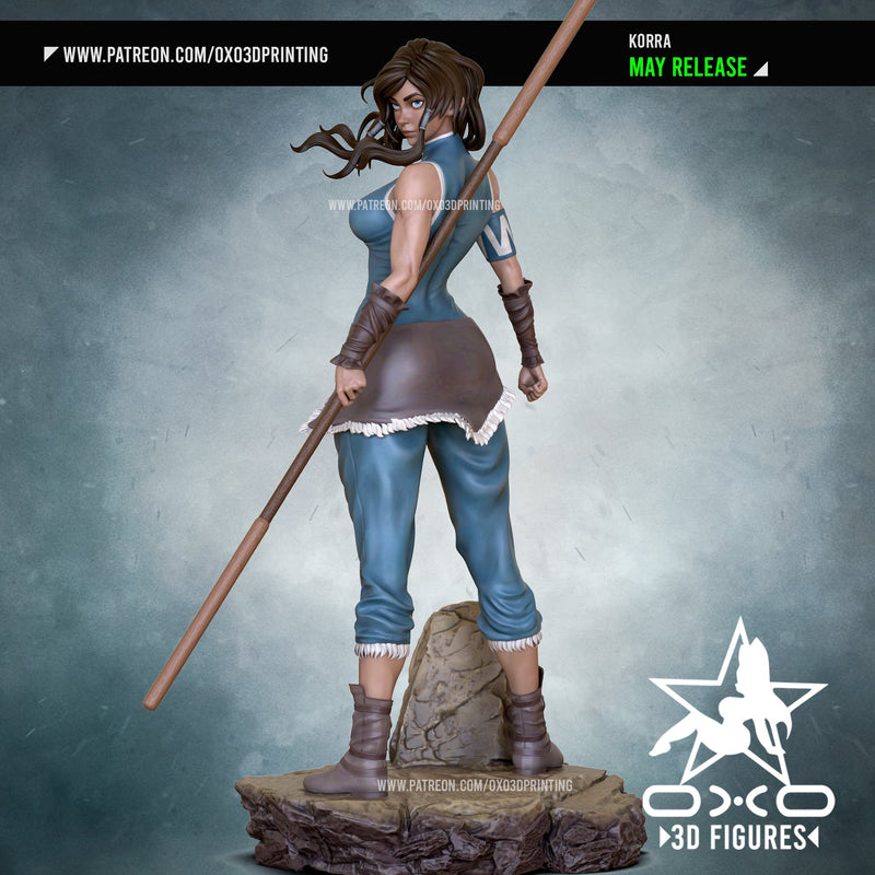 Korra - Avatar - The Last Airbender (SFW/NSFW 18+) -  1:10 Scale