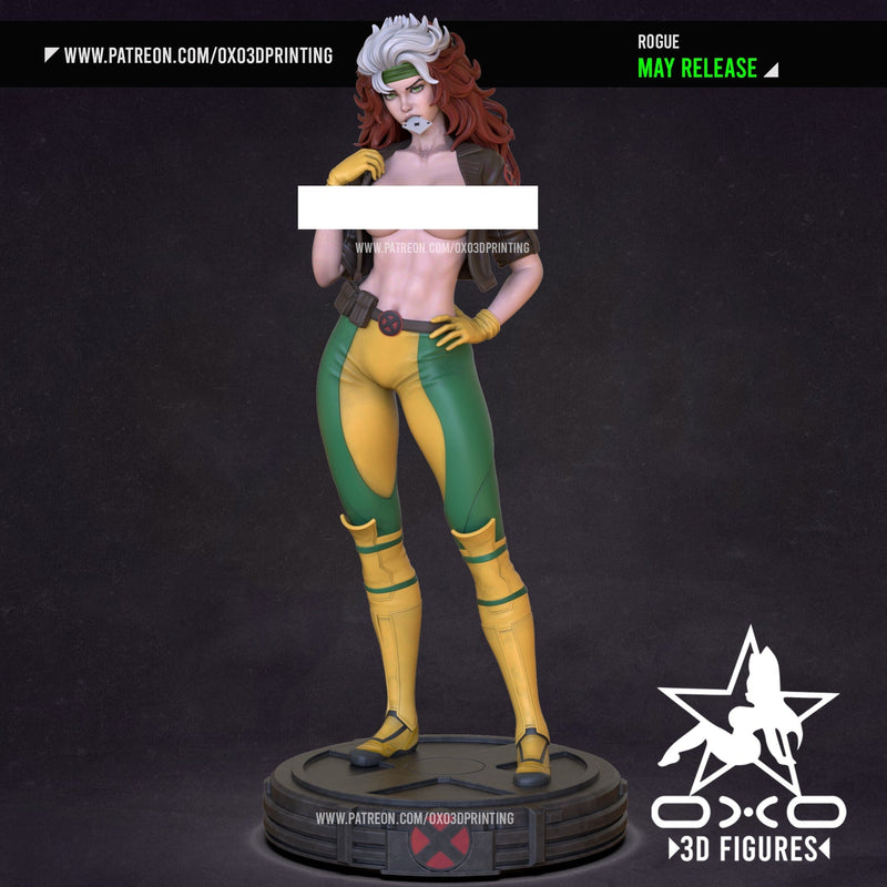 Rogue - Marvel Comics (X-Men) (SFW/NSFW 18+) 1:10 Scale