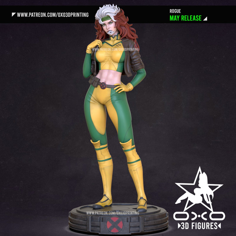 Rogue - Marvel Comics (X-Men) (SFW/NSFW 18+) 1:10 Scale
