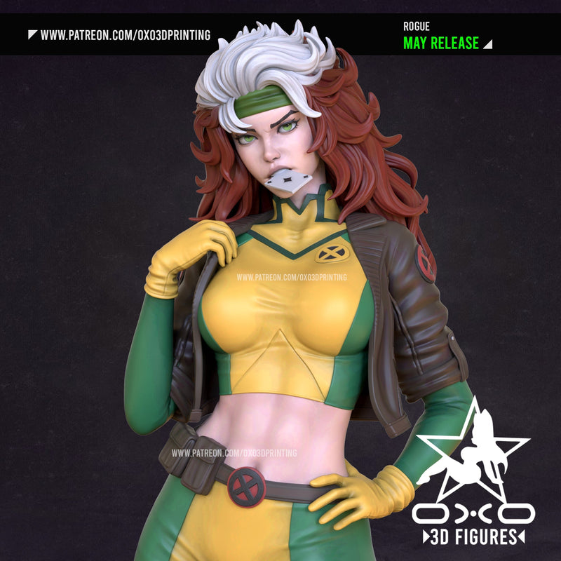 Rogue - Marvel Comics (X-Men) (SFW/NSFW 18+) 1:10 Scale