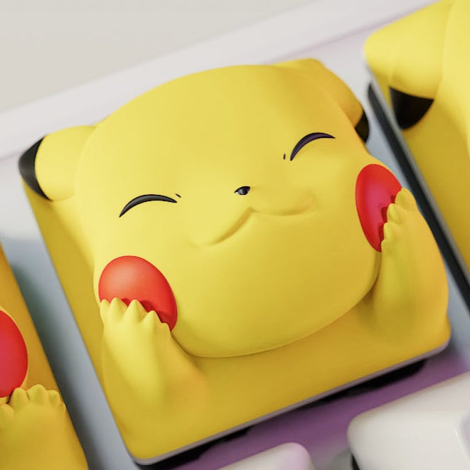 Pikachu - Pocket Monsters - Keyboard Keycaps