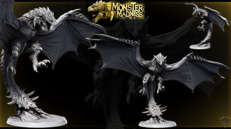 Raalos – Rathalos-Inspired Flying Wyvern – Monster Madness Vol 2 Miniature