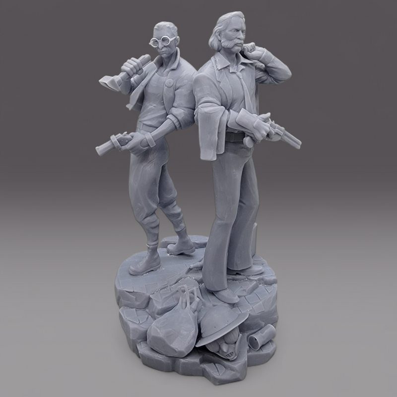 Harry and Kim - Disco Elysium - 1:8 Scale, Bust