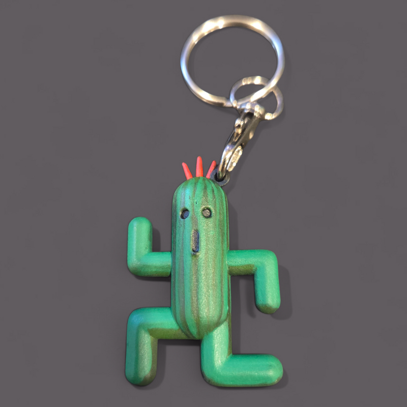 Rikku - Final Fantasy X - Cactaur - Keychain