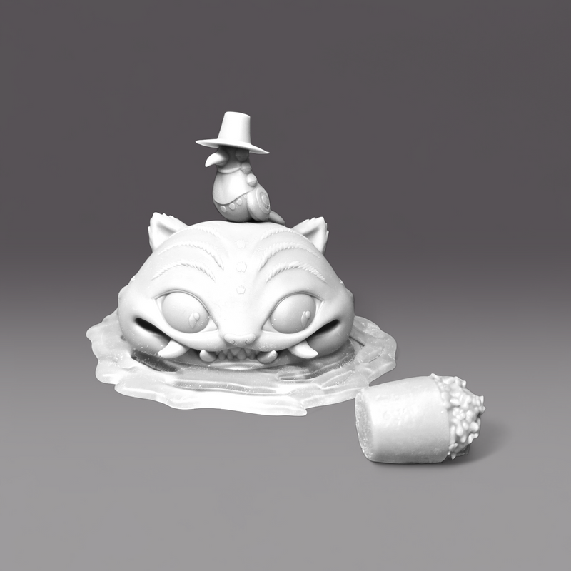 Chibi Derpy Cat & Sussie - K-Pop Demon Hunters